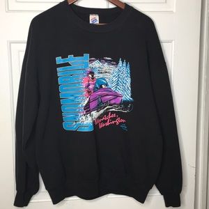 Jerzees 1992 Vintage XL Snomobile Sweatshirt
